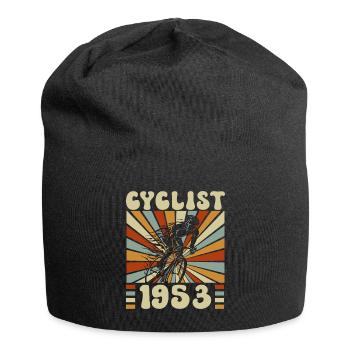 Radsportfest Jahrgang 1953 70-jähriges Jubiläum - Jersey-Beanie - Schwarz - Vorne