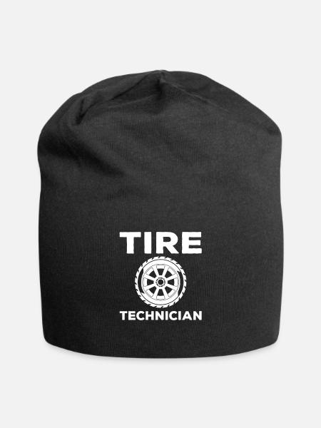 Tyre Technician - Jersey Beanie - black