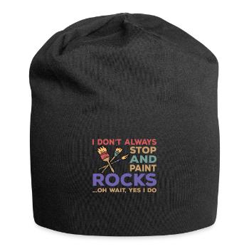 Rock art - Jersey Beanie - black - Front