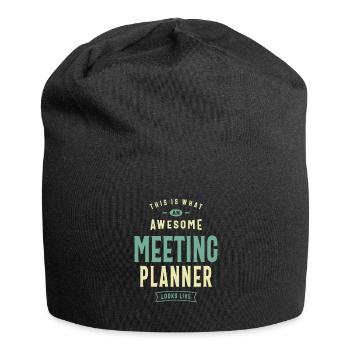 Meeting Planner - Jersey Beanie - black - Front
