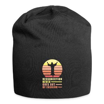 Christ Christianity - Jersey Beanie - black - Front