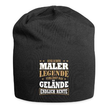 Ruhestand Maler Perfekt Für Maler In Rente - Jersey-Beanie - Schwarz - Vorne