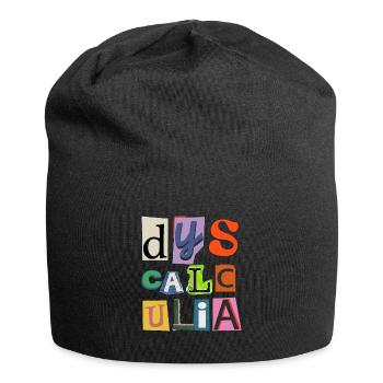 SPED Neurodiversité Dyscalculie - Bonnet en jersey - noir - Devant