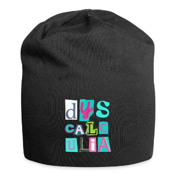 SPED Neurodiversité Dyscalculie - Bonnet en jersey - noir - Devant
