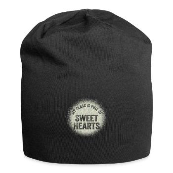 My Class Is Full Of Sweethearts - Jersey Beanie - black - Front