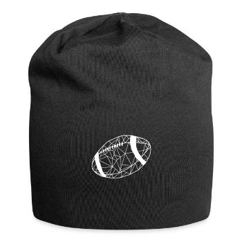Rugby Ball - Jersey-Beanie - Schwarz - Vorne