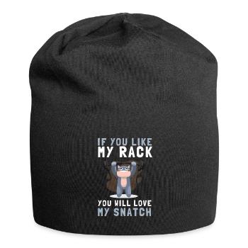 Weight Lifting Power Snatch - Jersey Beanie - black - Front