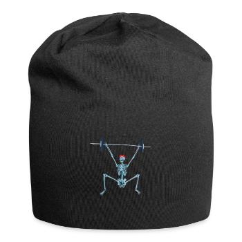 Weight Lifting Power Snatch - Jersey Beanie - black - Front