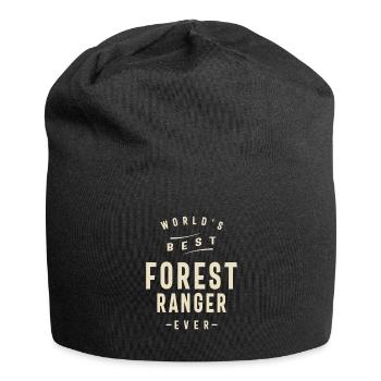 Forest Ranger Job Title Occupation Birthday Worker - Jersey Beanie - black - Front