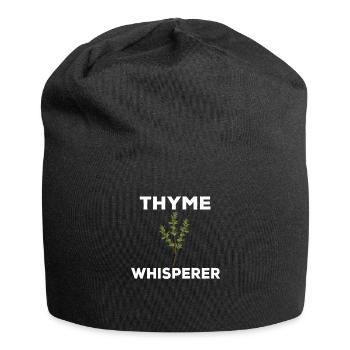 Thyme Whisperer - Jersey Beanie - black - Front