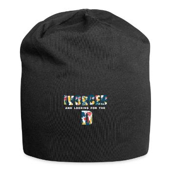 Ivorcé et à la recherche du t-shirt divorcé D - Bonnet en jersey - noir - Devant