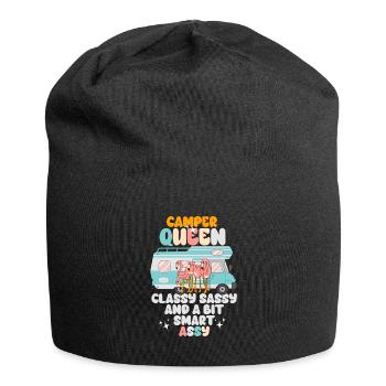 Camper Queen Classy Sassy And A Bit Smart Assy - Jersey Beanie - black - Front