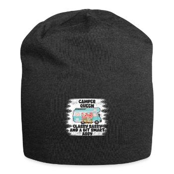 Camper Queen Classy Frech Und Ein bisschen Klug Assy - Jersey-Beanie - Anthrazit - Vorne