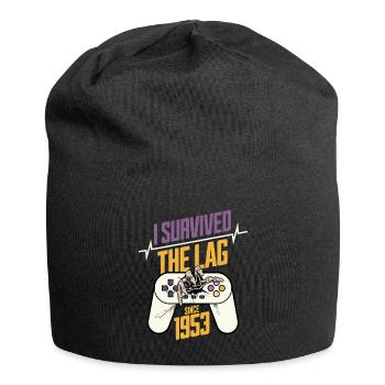 Geek born in 1953 birthday gamer 70 years - Jersey Beanie - black - Front