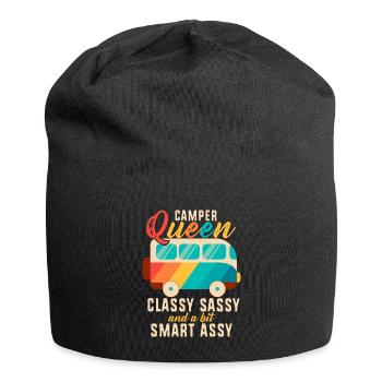 Camper Queen Classy Sassy And A Bit Smart Assy - Jersey Beanie - black - Front