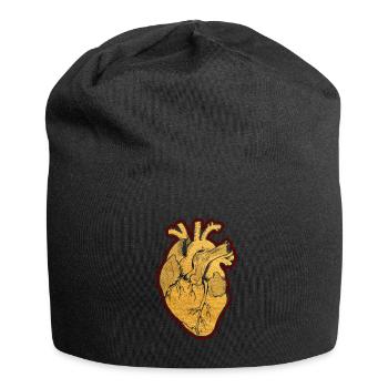 Parts Of Heart - Jersey Beanie - black - Front
