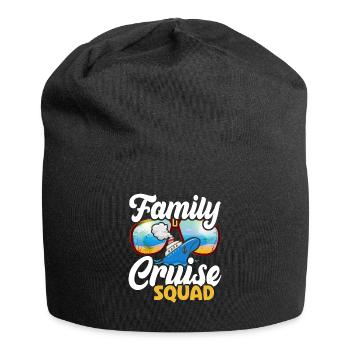 Kreuzfahrt Kreuzfahrtreisende Familie - Jersey-Beanie - Schwarz - Vorne