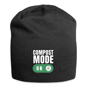 Compostez vos ennemis - Bonnet en jersey - noir - Devant