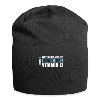 Nurse in intensive care - Jersey Beanie - black - Front