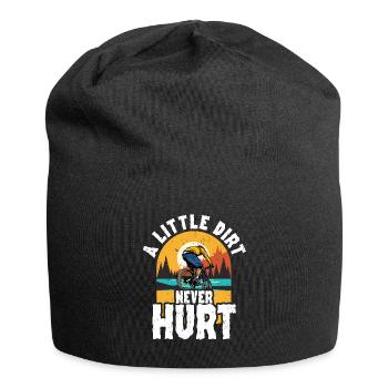 Saying mountain biker - Jersey Beanie - black - Front