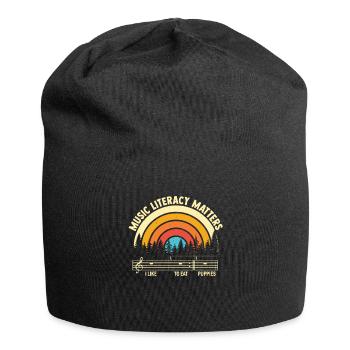 Music Literacy Matters - Jersey Beanie - black - Front