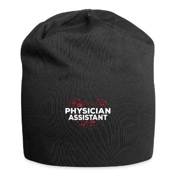 Assistant médical - Bonnet en jersey - noir - Devant