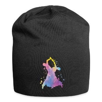 Wiener Walzer Gesellschaftstänze - Jersey-Beanie - Schwarz - Vorne