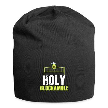 Heilige Blockamole Volleyball Avocado - Jersey-Beanie - Schwarz - Vorne
