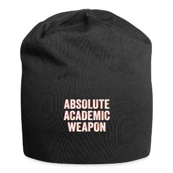 Arme académique absolue des étudiants - Bonnet en jersey - noir - Devant