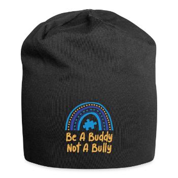 Be A Buddy Not A Bully Anti Bullying - Jersey Beanie - black - Front