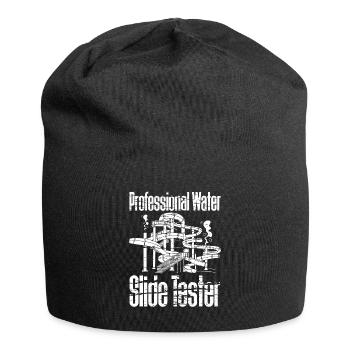 Professional water slide tester - Jersey Beanie - black - Front