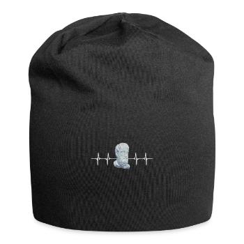 Philosophical Debate Feeling Philoslothical - Jersey Beanie - black - Front