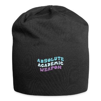 Arme académique absolue de l’étudiant - Bonnet en jersey - noir - Devant