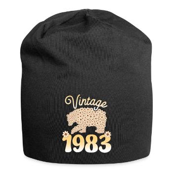 Birthday Party 1983 Woman 40 Years Anniversary - Jersey Beanie - black - Front
