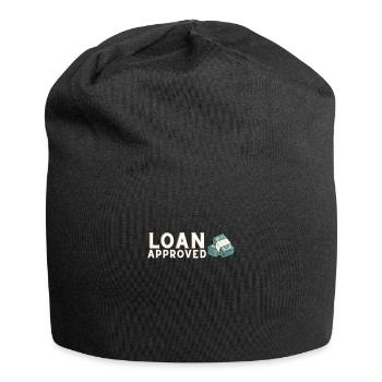 Loan Heartbeat - Loan Officer Mortgage Broker - Jersey-Beanie - Schwarz - Vorne