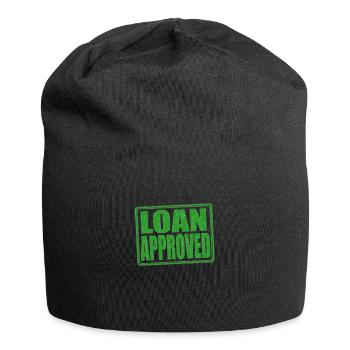 Loan Heartbeat - Loan Officer Mortgage Broker - Jersey-Beanie - Schwarz - Vorne