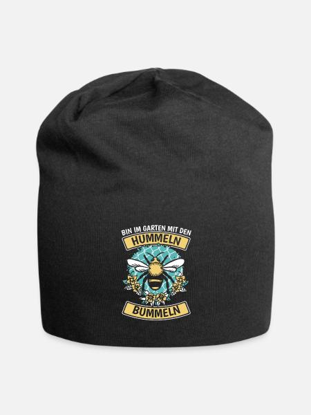 Hobbygärtner Garten Hummel - Jersey-Beanie - Schwarz