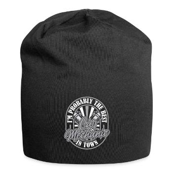 Mécanicien automobile - Bonnet en jersey - noir - Devant