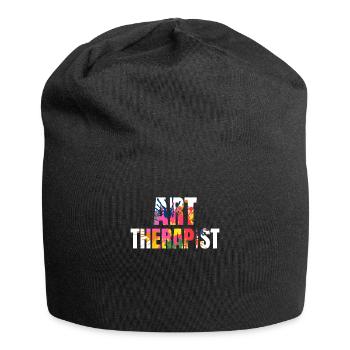 Art Therapist - Jersey Beanie - black - Front