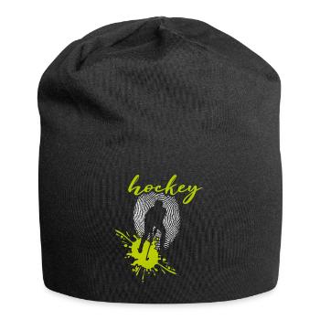 Hockeylegende Feldhockey HockeyDNA Hockeysport - Jersey-Beanie - Schwarz - Vorne