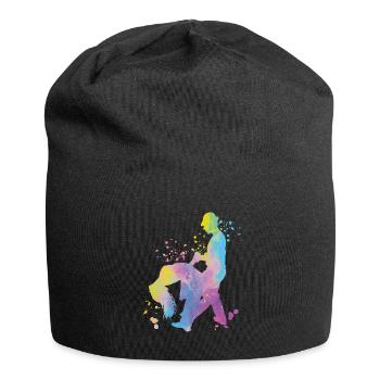 Salsero and Salsera Salsa festival - Jersey Beanie - black - Front