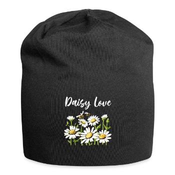 Daisy Love - Jersey Beanie - black - Front
