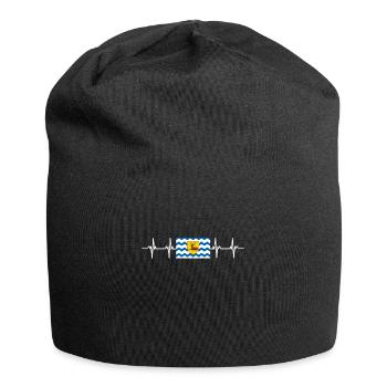 Royaume-Uni Hertfordshire Flag - Bonnet en jersey - noir - Devant