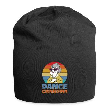 Mom Mom Mom Granny Dance Mom - Jersey Beanie - black - Front