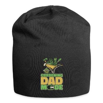Jardinier amateur Père Jardin Horticulture Père - Bonnet en jersey - noir - Devant
