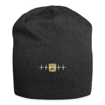Drapeau mexicain du Mexique Coahuila - Bonnet en jersey - charbon - Devant