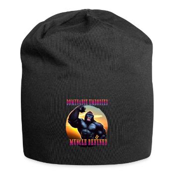 Dominance embodied muscle defined - Jersey Beanie - black - Front