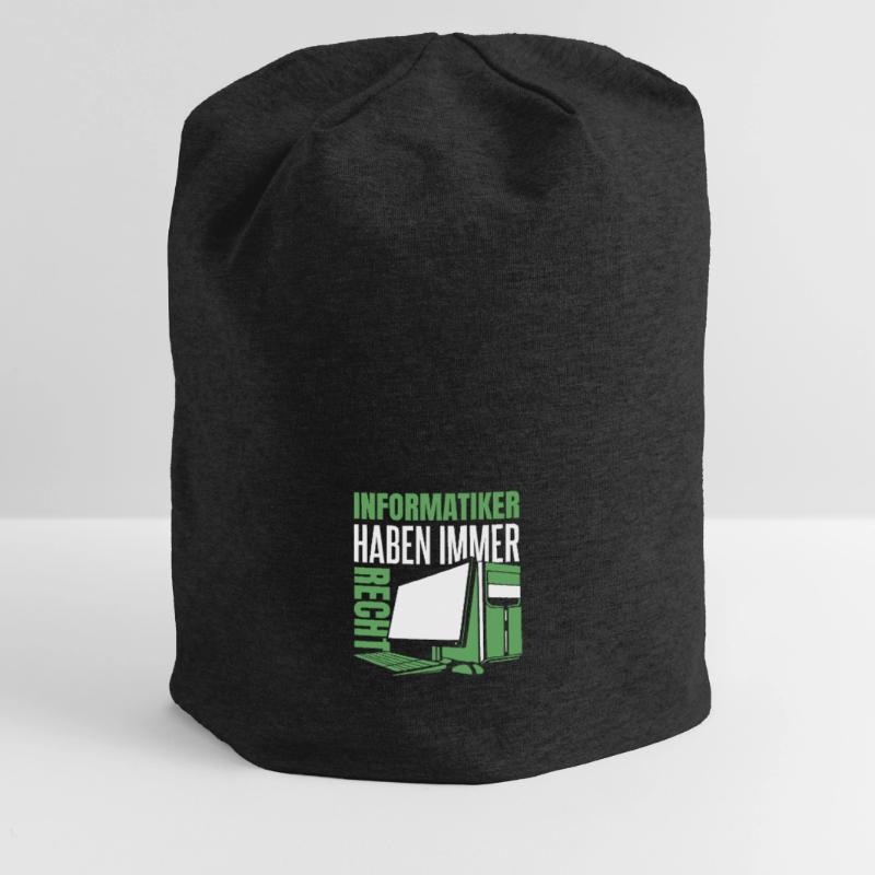 Entwickler Coder Programmierer Computer Jersey-Beanie