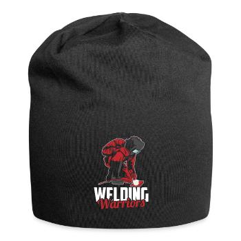 Welders, locksmiths, warriors - Jersey Beanie - black - Front