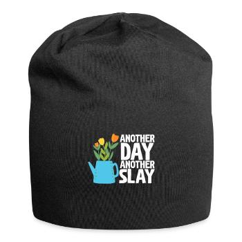 Another Day Another Slay Motivational - Jersey Beanie - black - Front